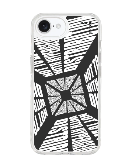 iphone 16e clear case magsafe word distortion