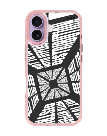 iphone 17 clear pink magsafe word distortion