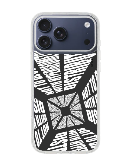 เคสใส iphone 17 pro max โลกที่บิดเบี้ยว