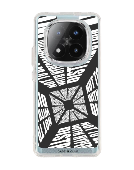 redmi note 14 pro plus clear case word distortion