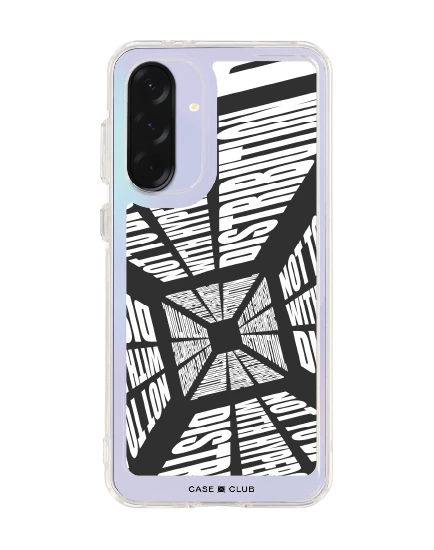 เคสใส samsung galaxy a36 โลกที่บิดเบี้ยว