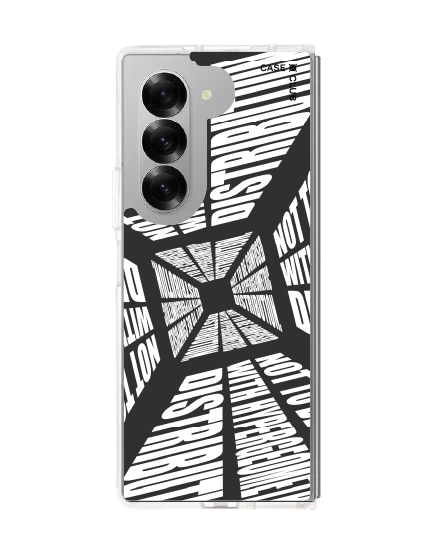 samsung galaxy z fold 6 clear case word distortion