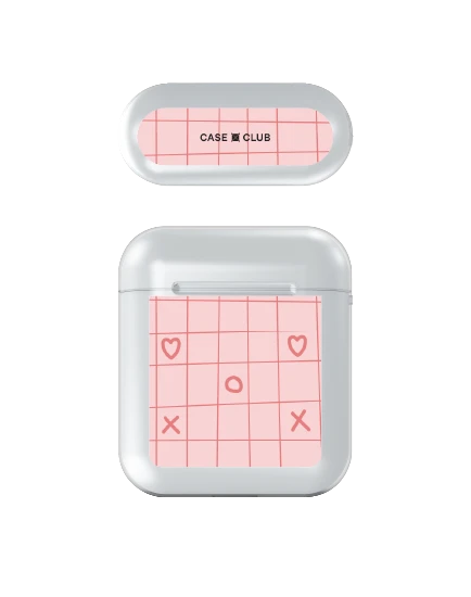 เคสใส airpods รุ่น 1/2 ตารางรัก xoxo