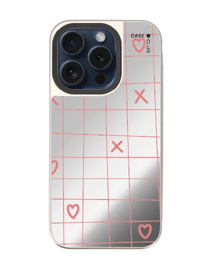 เคสกระจก iphone 15 pro magsafe ตารางรัก xoxo