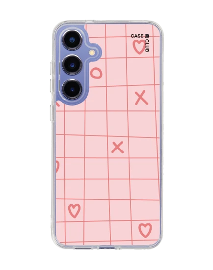 samsung galaxy s25 plus clear magsafe xoxo love grid