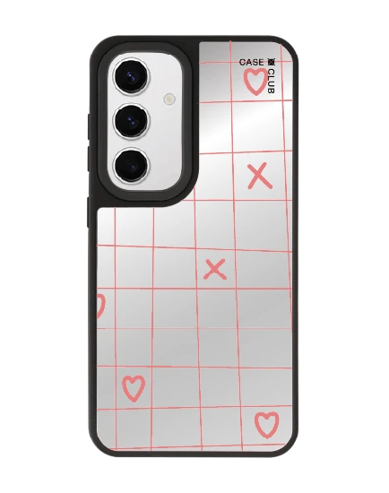 samsung s24 matte mirror magsafe xoxo love grid