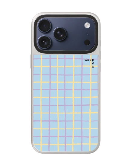 iphone 17 pro max mirror silver magsafe yellow & purple stripes