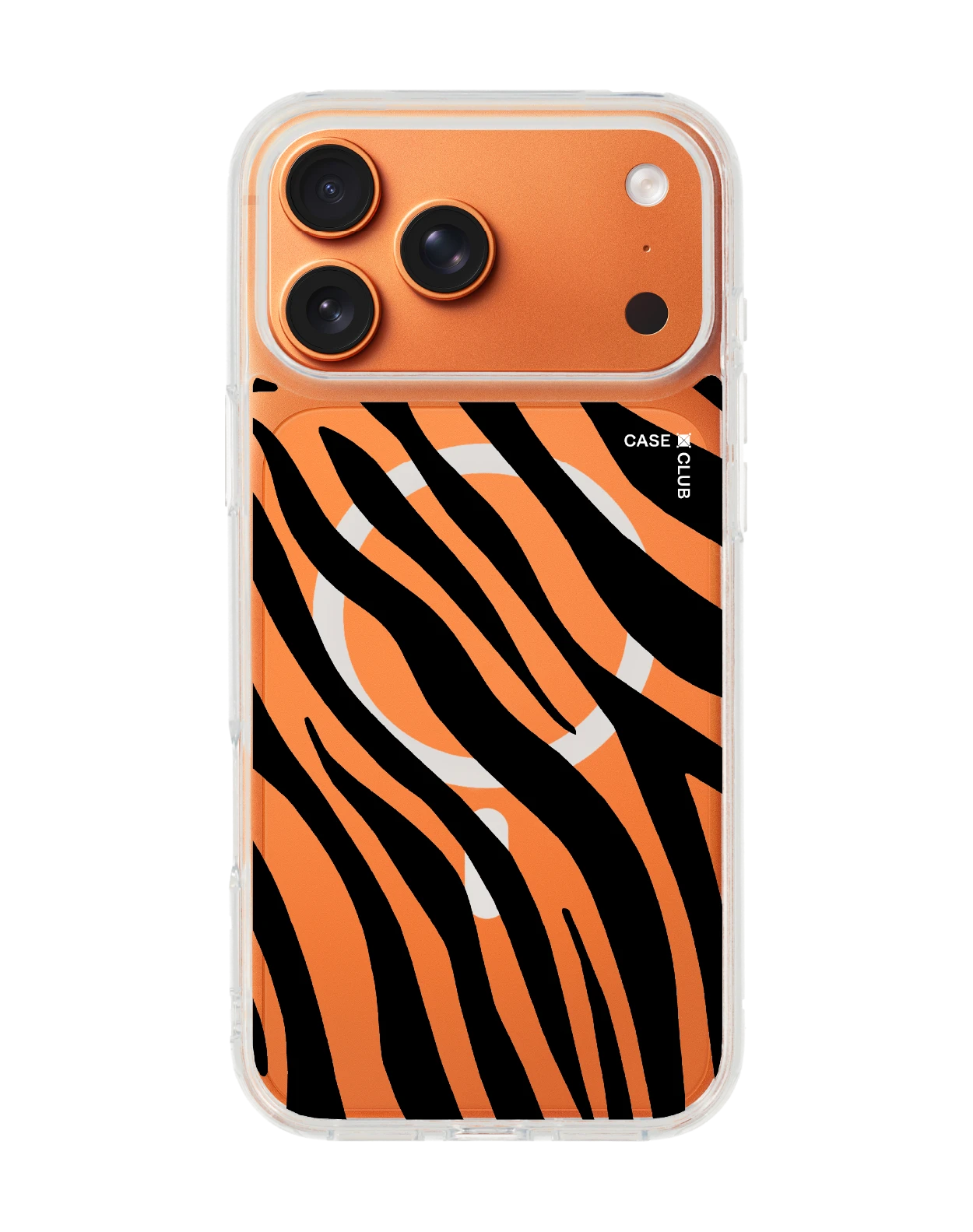 เคสใส iphone 17 pro max magsafe ลายม้าลาย