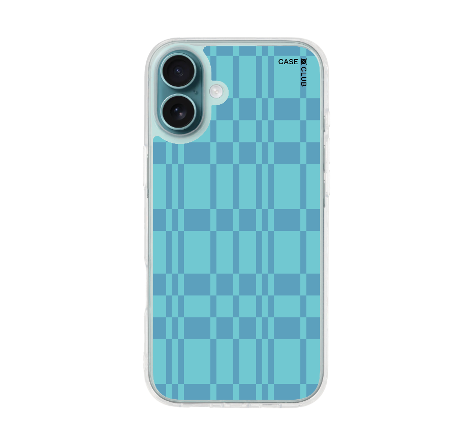 asymmetric blue grid