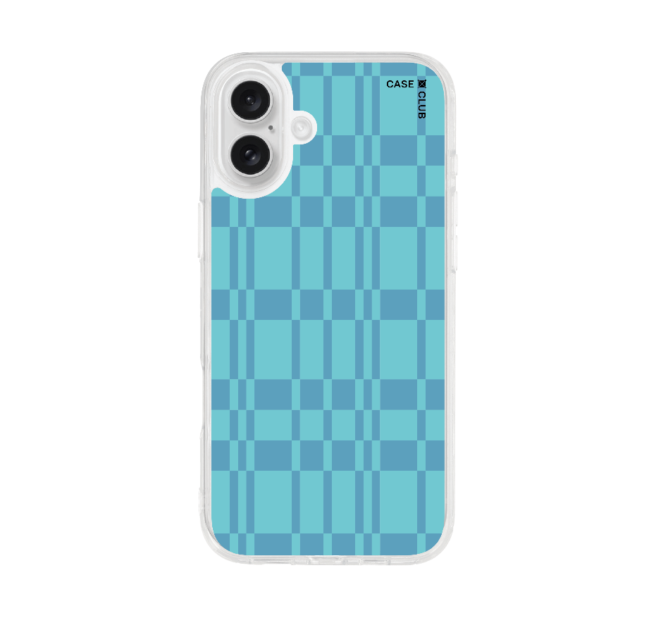 asymmetric blue grid