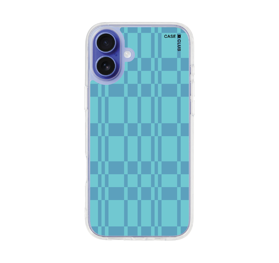 asymmetric blue grid