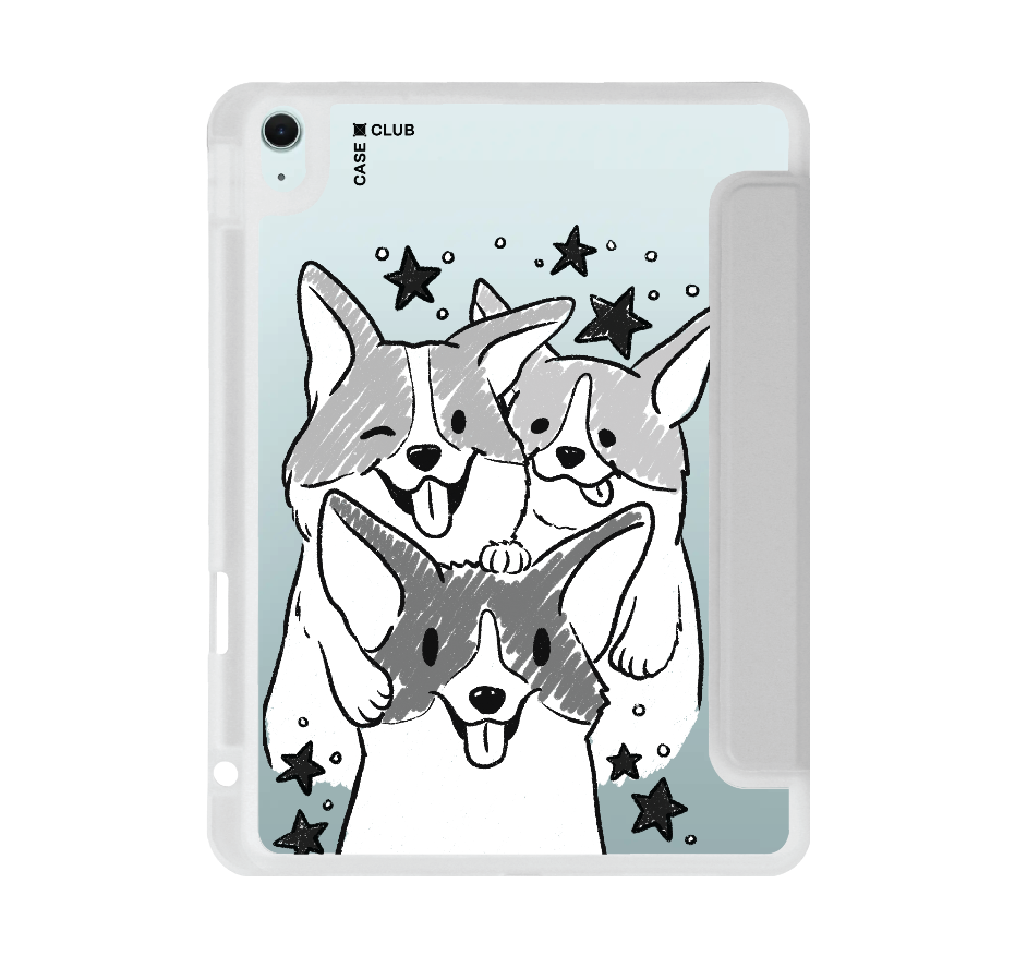 corgi trio
