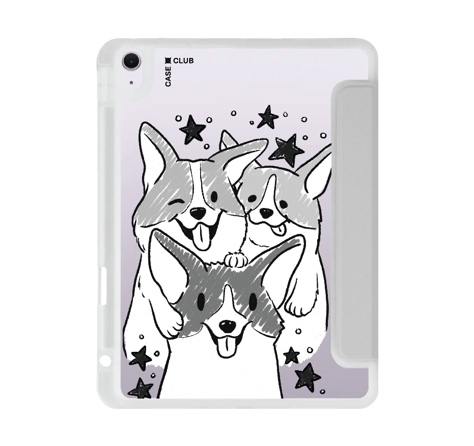 corgi trio