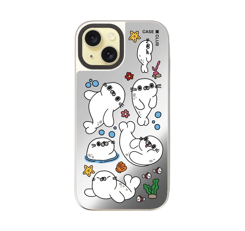 แมวน้ำจอมซน สติกเกอร์ใต้ทะเล