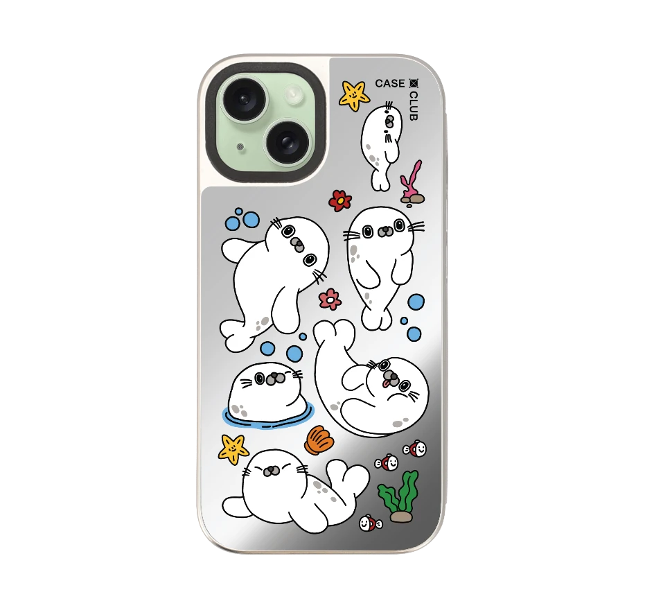 แมวน้ำจอมซน สติกเกอร์ใต้ทะเล