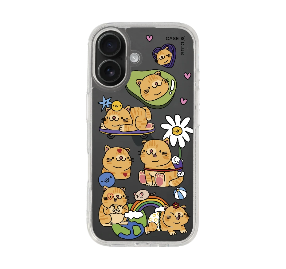 แมวเหมียวตัวกลมอารมณ์ดี