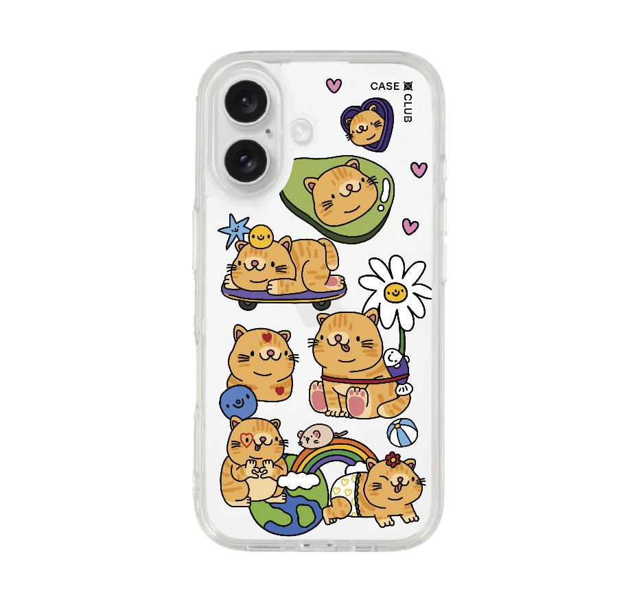 แมวเหมียวตัวกลมอารมณ์ดี