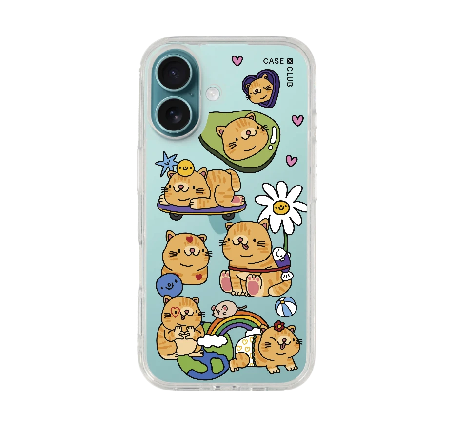 แมวเหมียวตัวกลมอารมณ์ดี