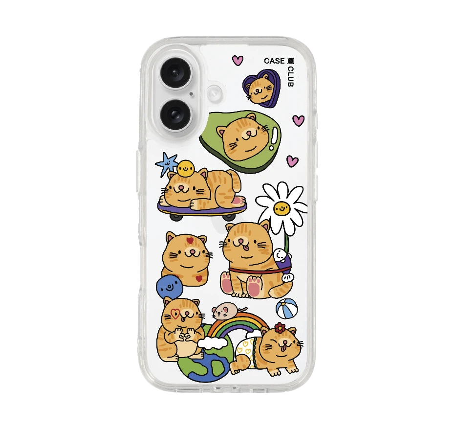 แมวเหมียวตัวกลมอารมณ์ดี