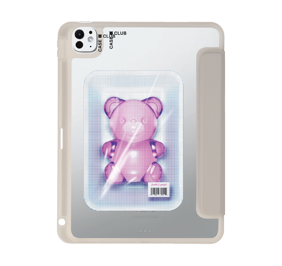 halftone jelly bear