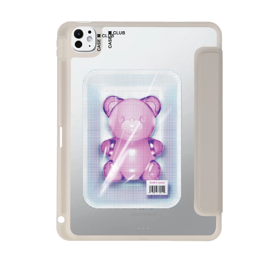 halftone jelly bear