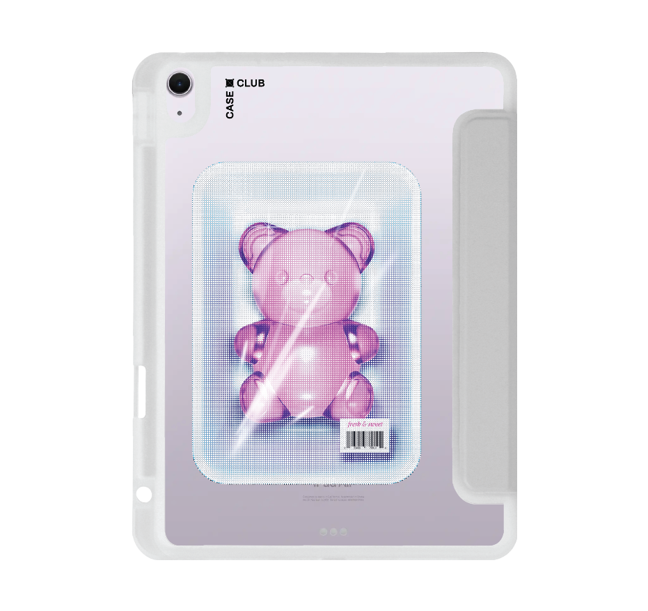 halftone jelly bear