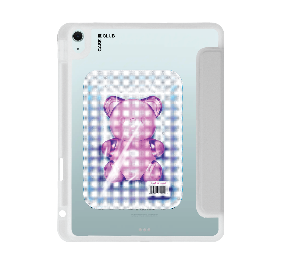 halftone jelly bear
