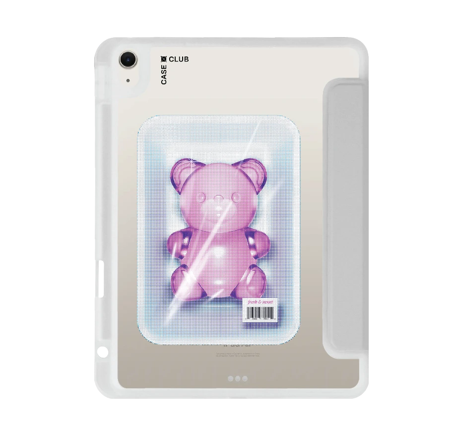 halftone jelly bear