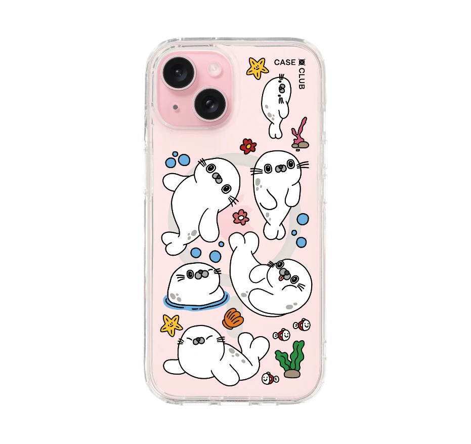 แมวน้ำจอมซน สติกเกอร์ใต้ทะเล