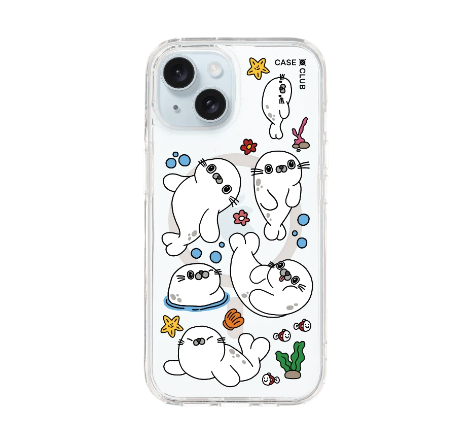 แมวน้ำจอมซน สติกเกอร์ใต้ทะเล