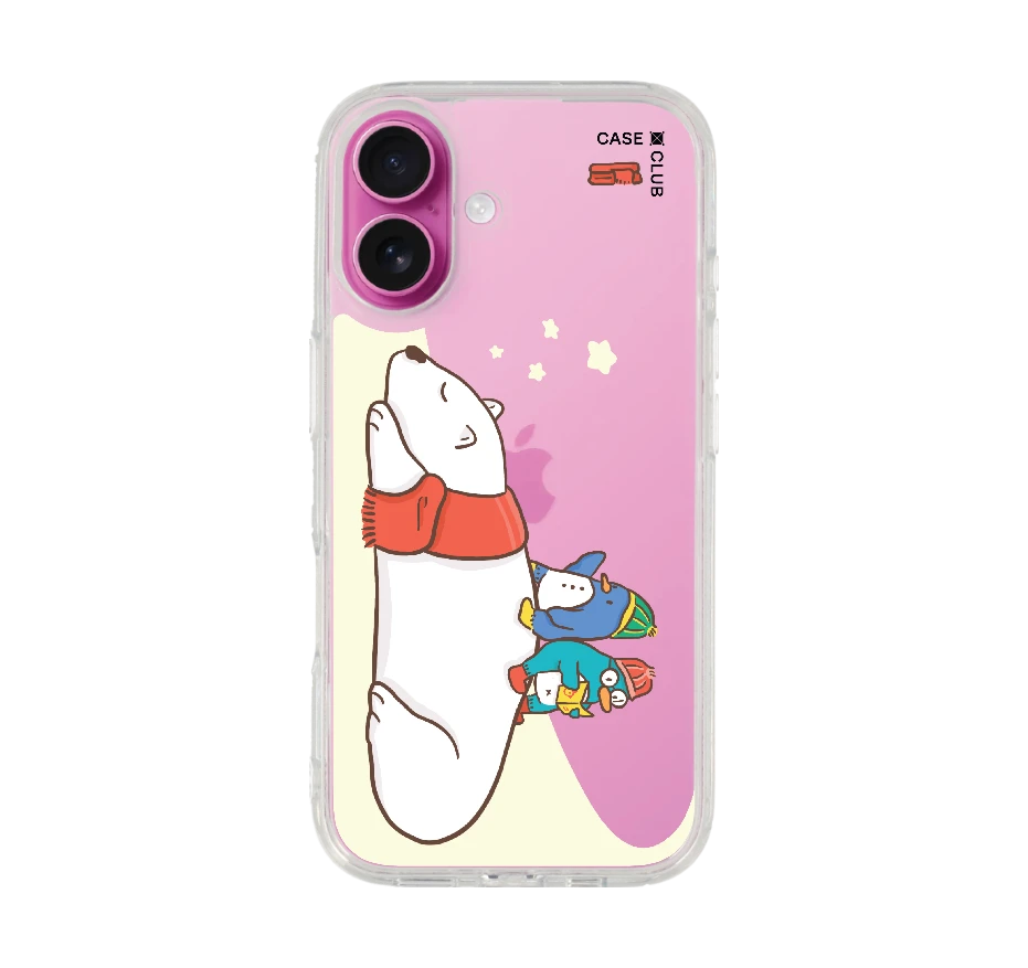 polar bear & duo penguin