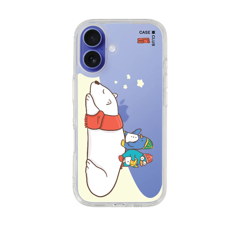 polar bear & duo penguin