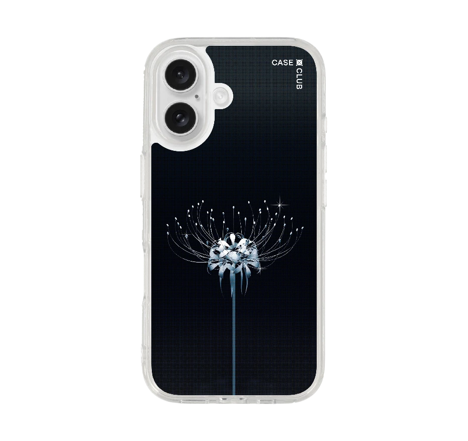 halftone lily flower