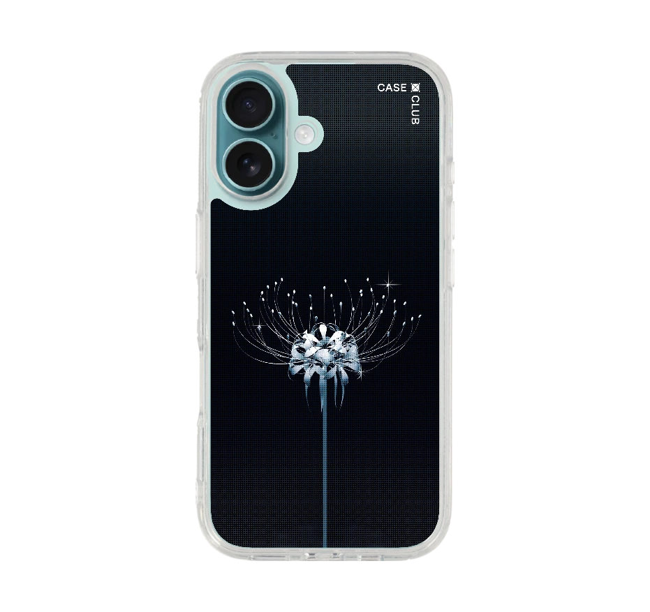 halftone lily flower