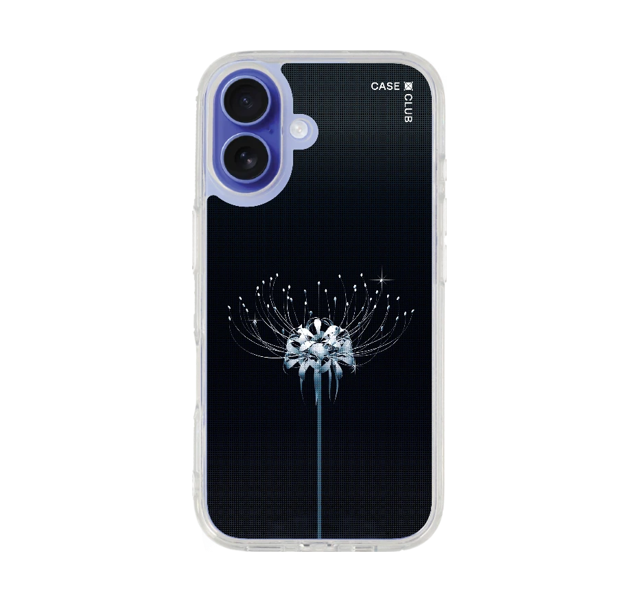 halftone lily flower