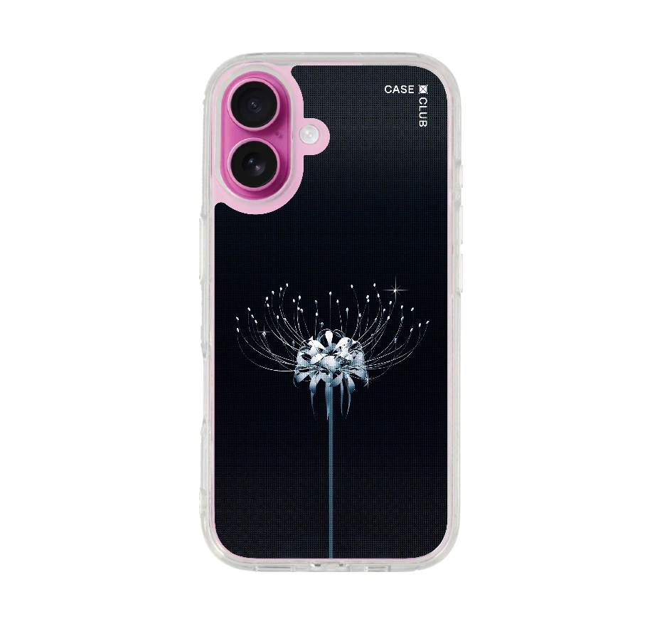 halftone lily flower