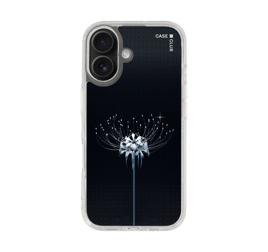 halftone lily flower