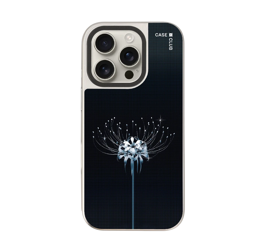 halftone lily flower