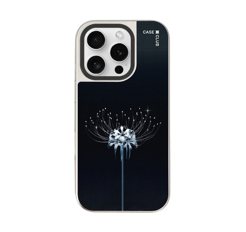 halftone lily flower