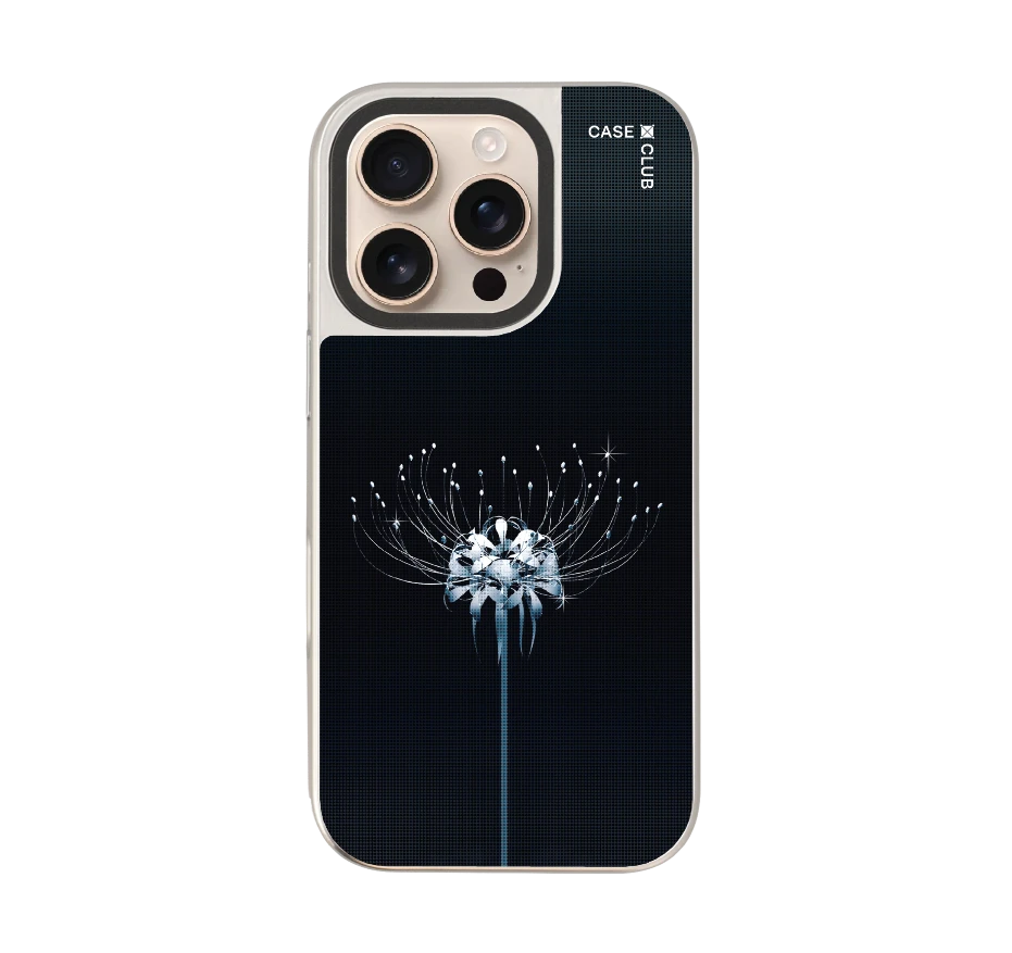 halftone lily flower