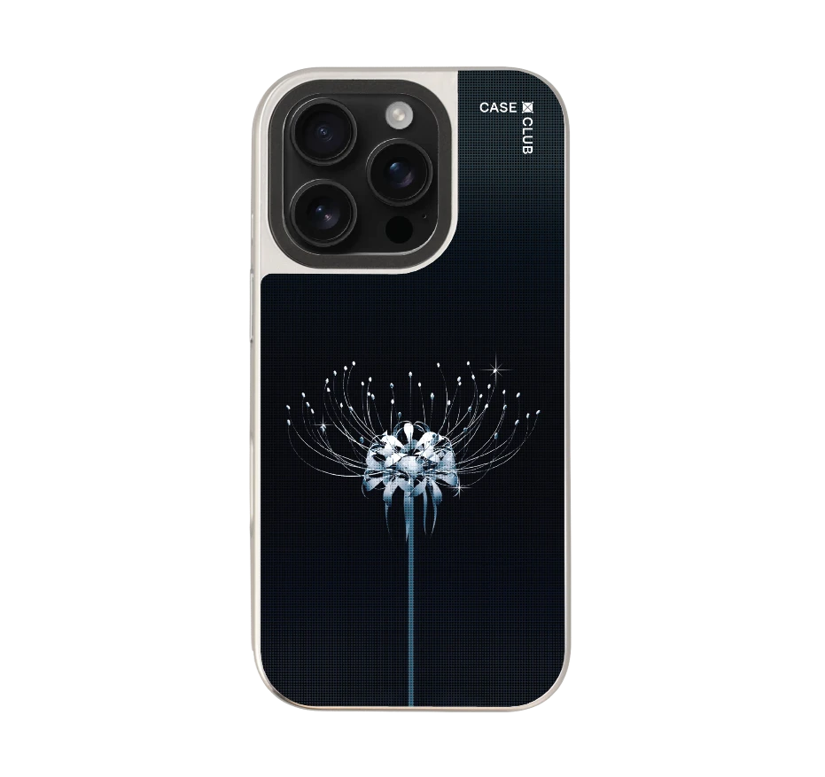 halftone lily flower