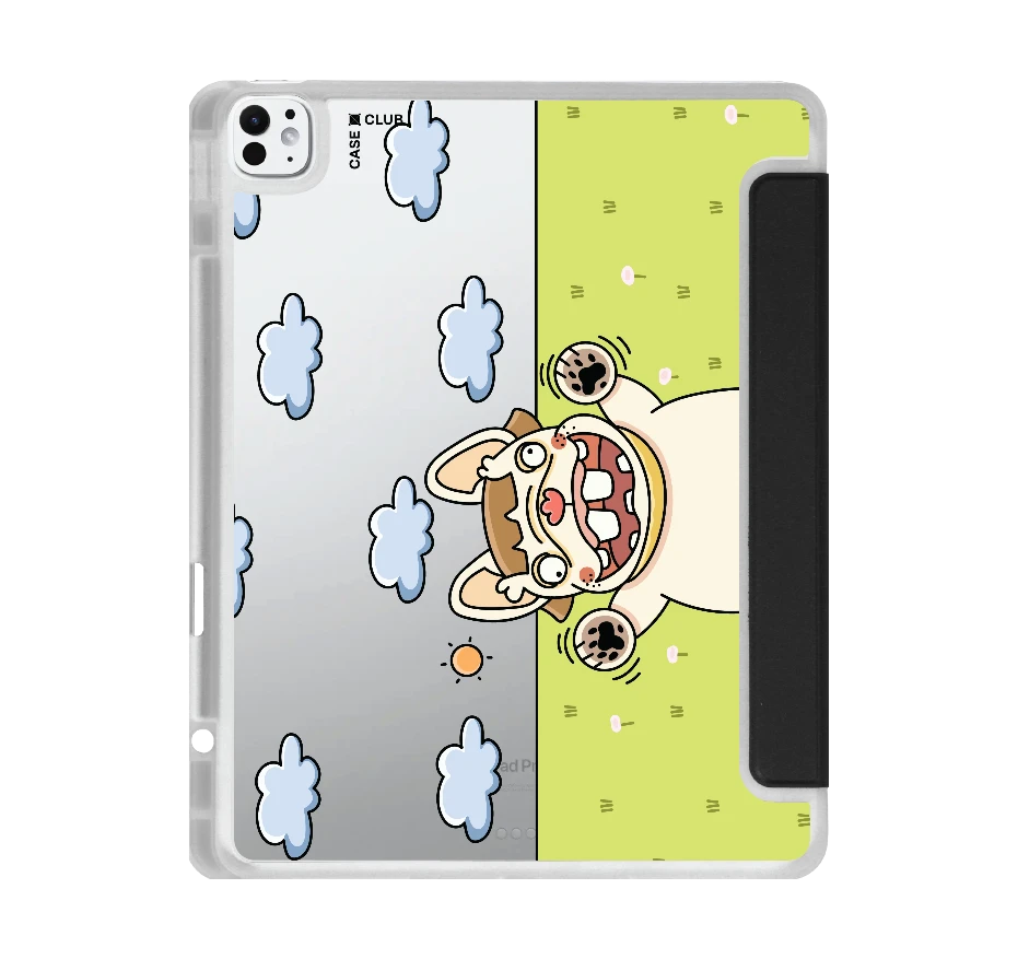 french bull dog garden