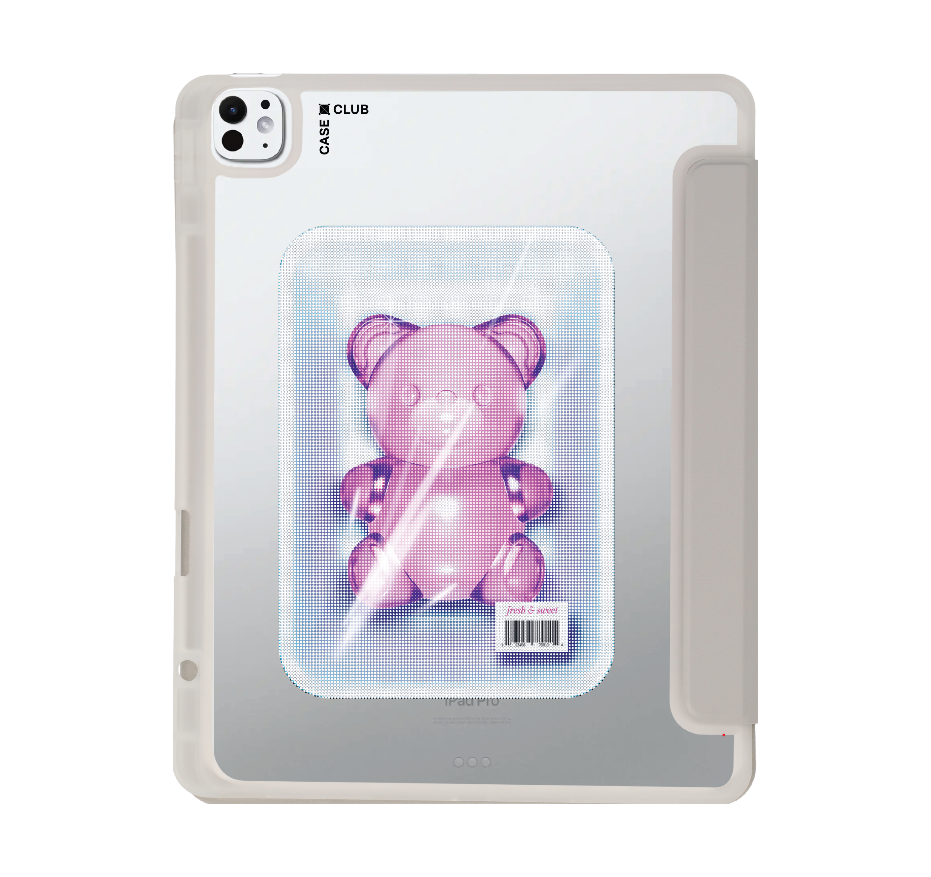 halftone jelly bear
