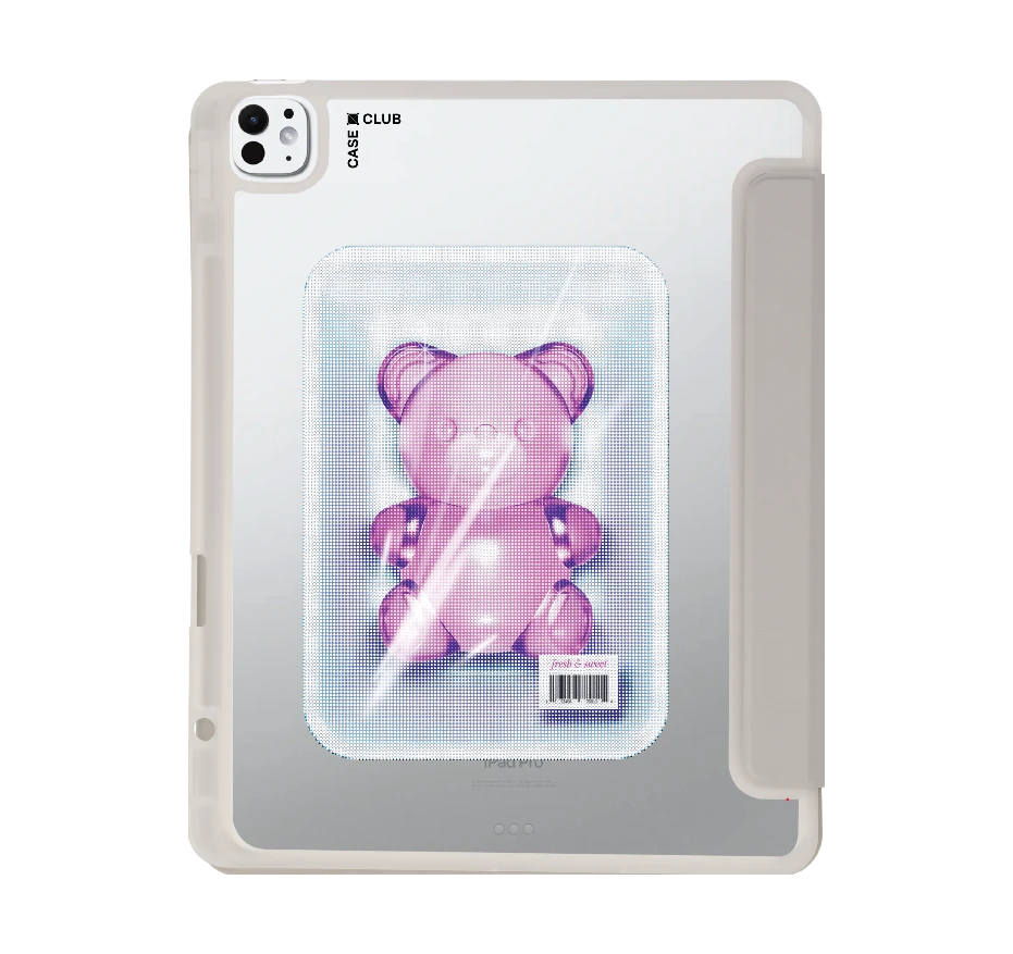 halftone jelly bear