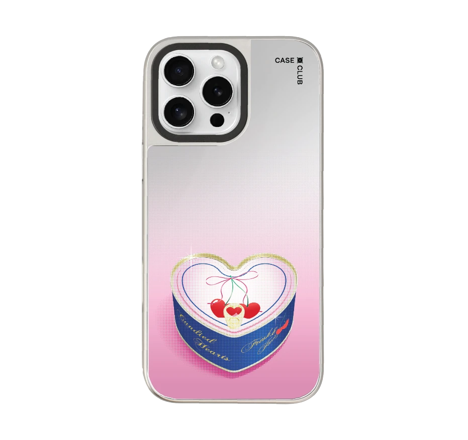 halftone candy heart