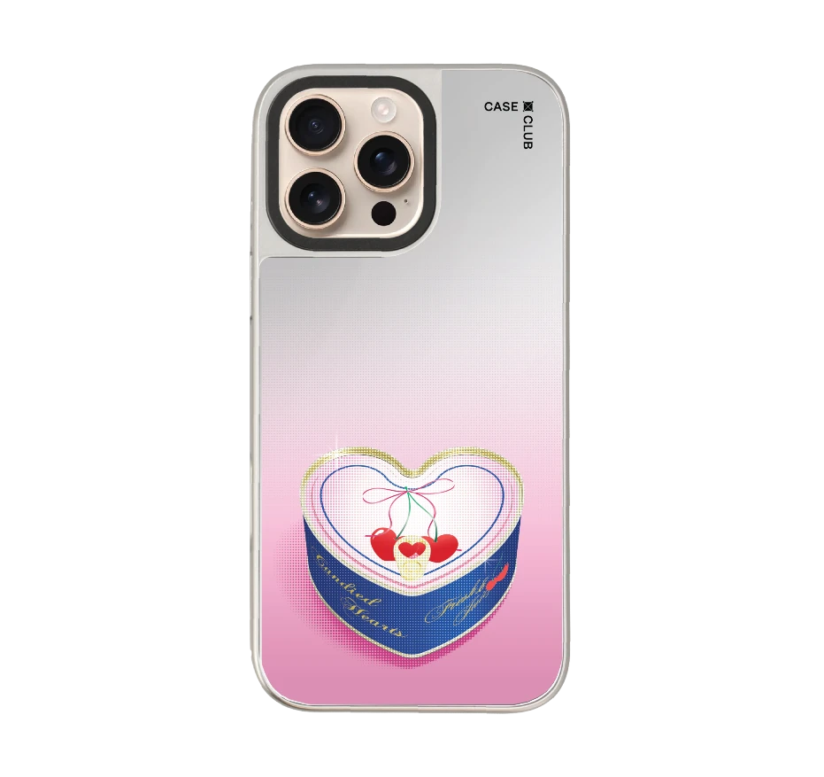 halftone candy heart