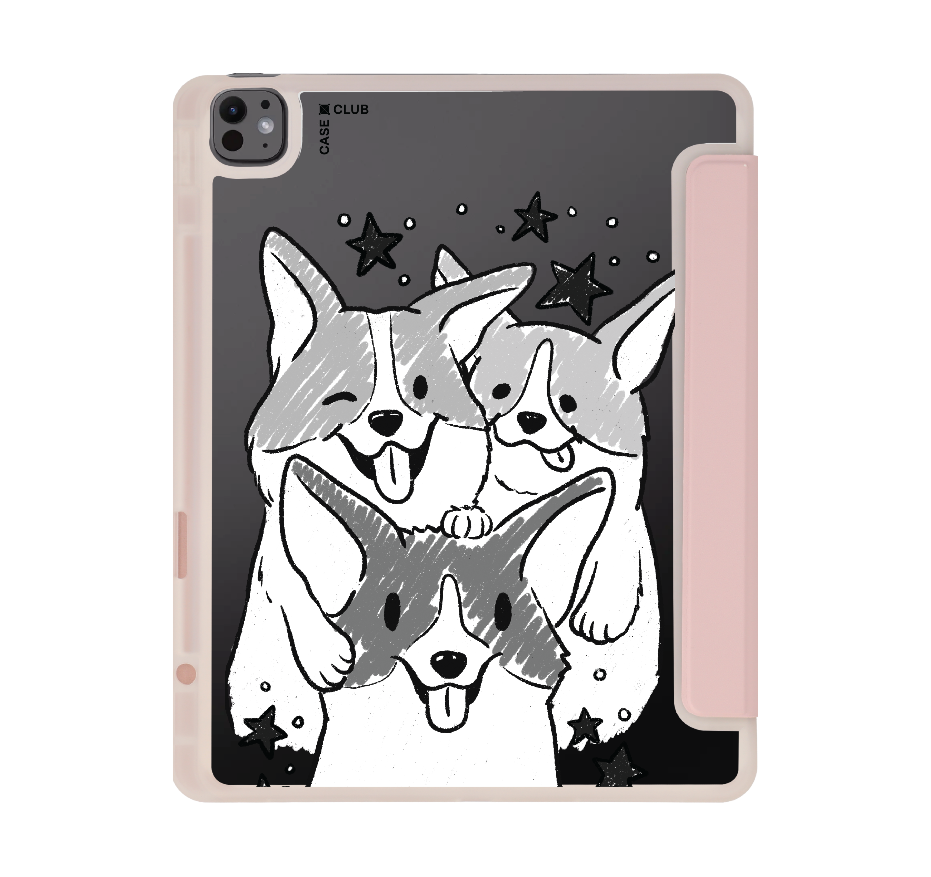 corgi trio