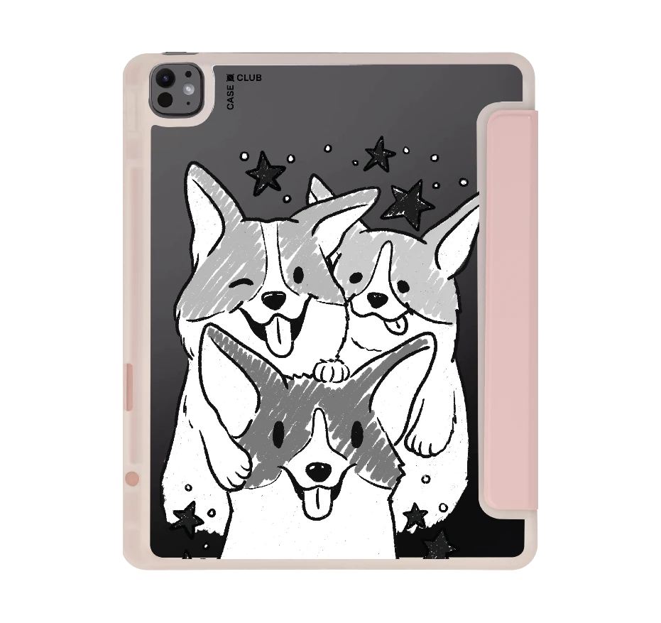 corgi trio