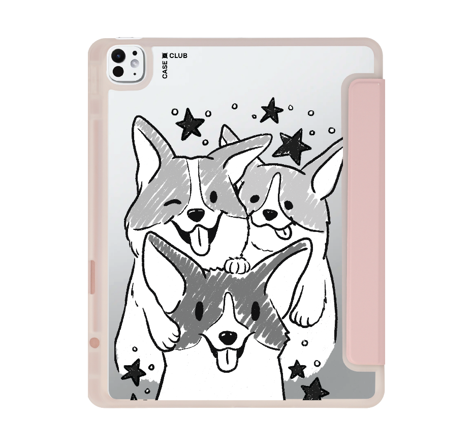 corgi trio