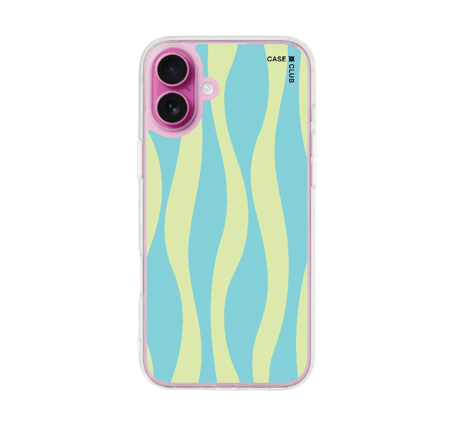 ลายคลื่นมิ้นต์บลู